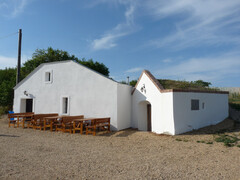 Malovaný skleo v Šatově