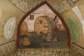 Malovaný sklep Šatov